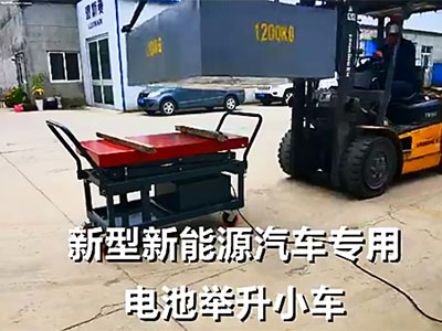 新能源汽车电池小车演示