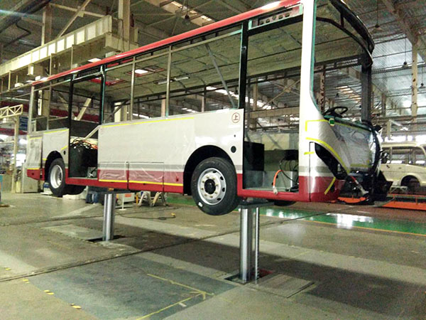 工程案例--商用车地藏举升机